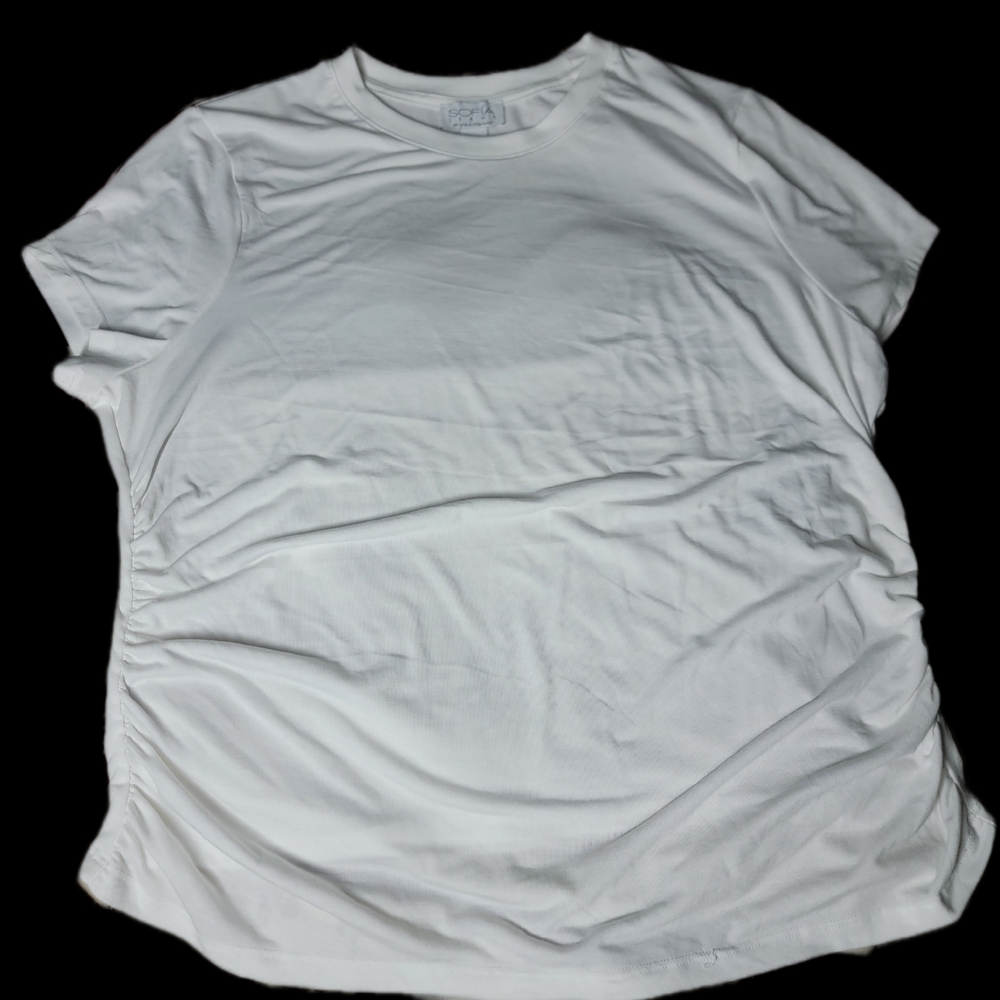 Sofia by Sofia Vergara White Short Sleeve Tee